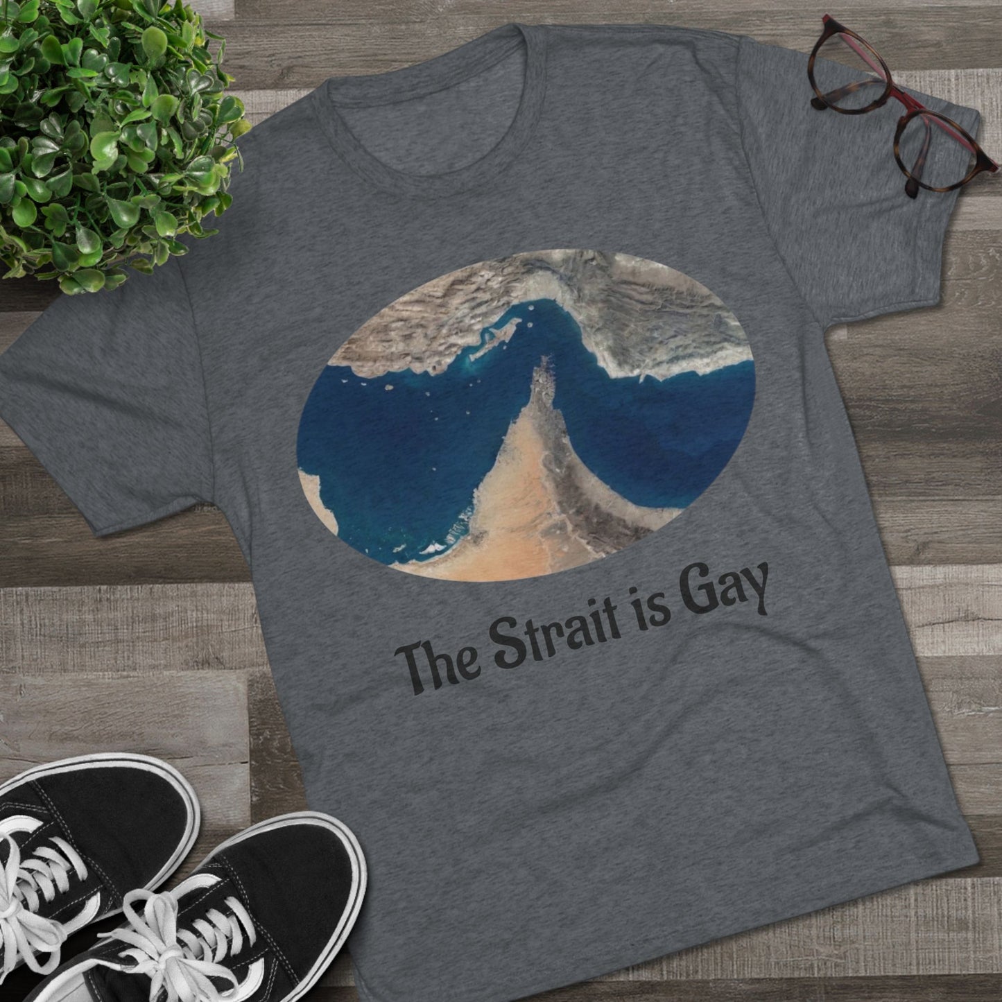 The Strait Is Gay T‑Shirt