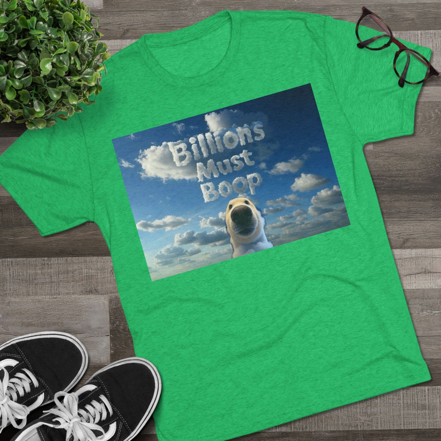 Boop Meme T‑Shirt — "Billions Must Boop"