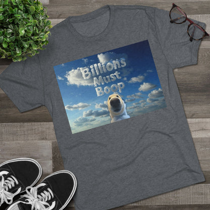 Boop Meme T‑Shirt — "Billions Must Boop"