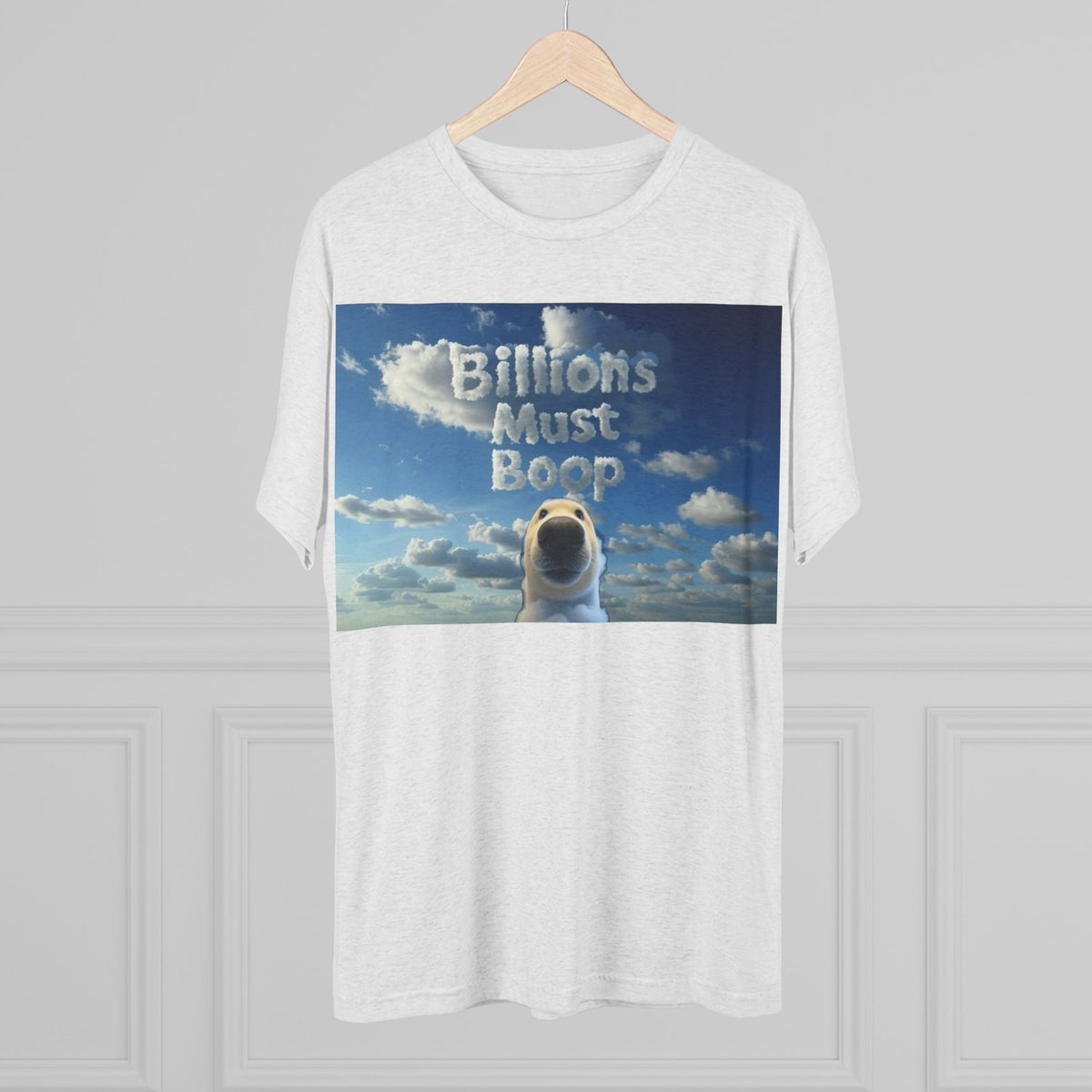 Boop Meme T‑Shirt — "Billions Must Boop"