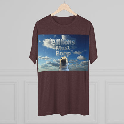 Boop Meme T‑Shirt — "Billions Must Boop"