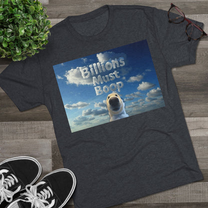 Boop Meme T‑Shirt — "Billions Must Boop"