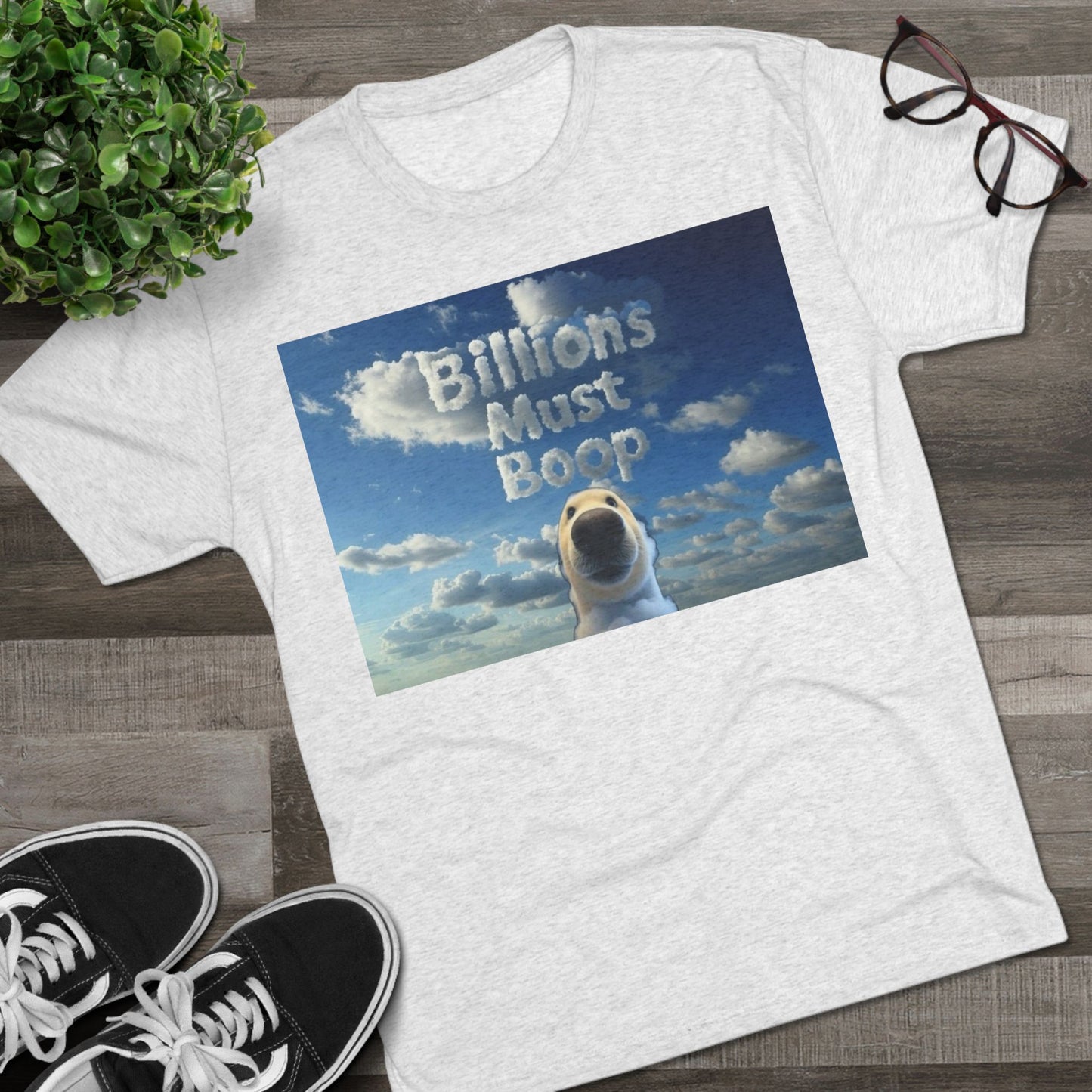 Boop Meme T‑Shirt — "Billions Must Boop"