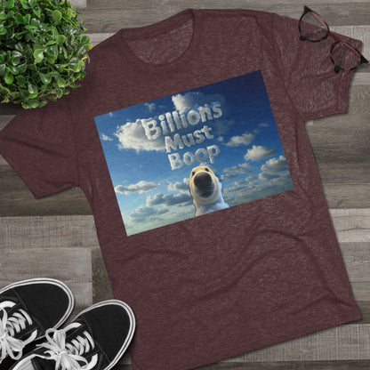 Boop Meme T‑Shirt — "Billions Must Boop"