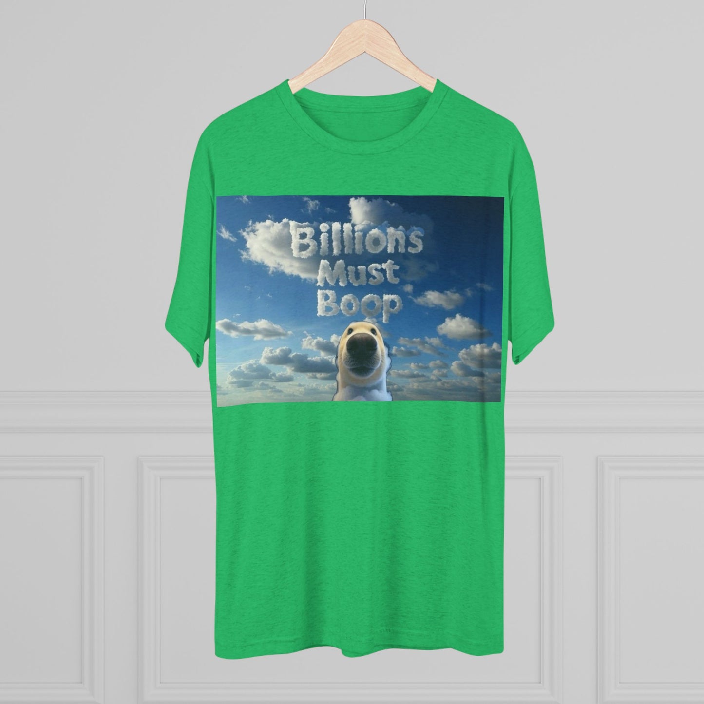 Boop Meme T‑Shirt — "Billions Must Boop"
