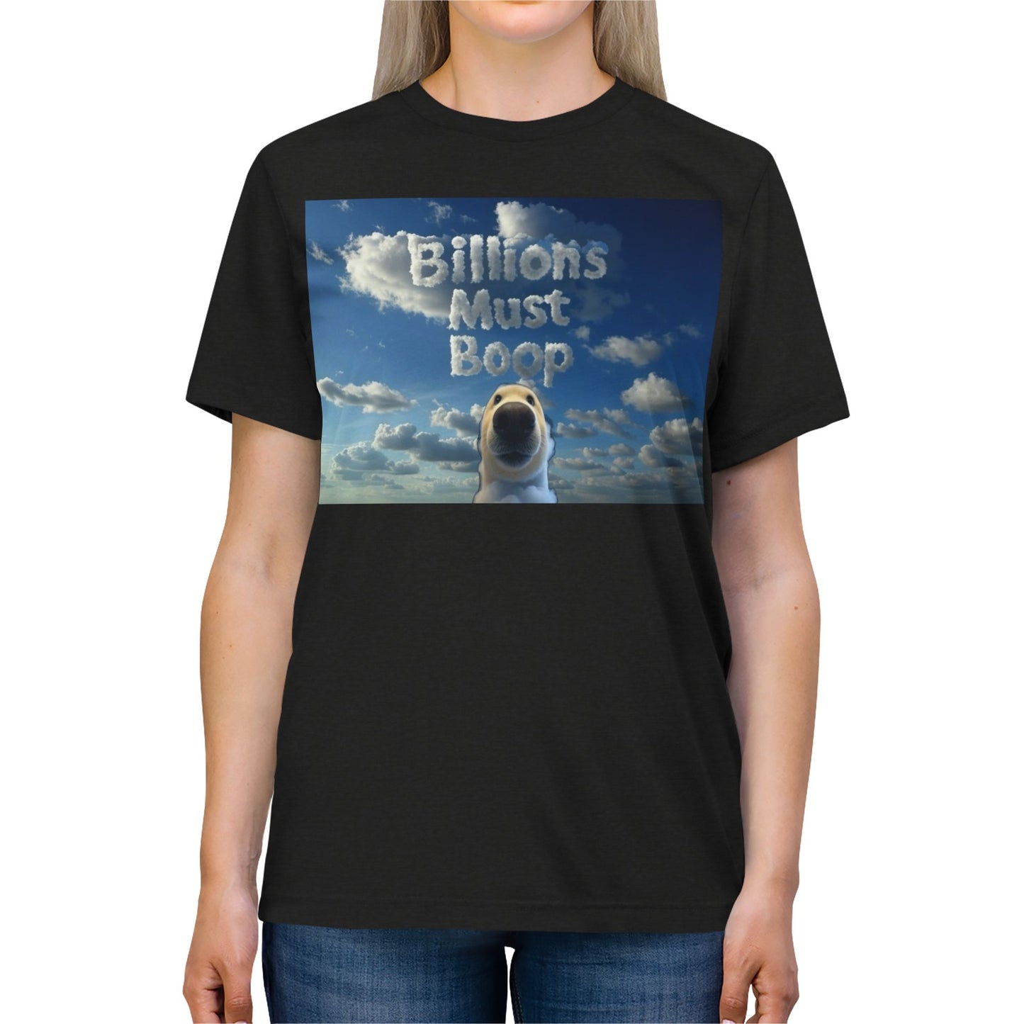 Boop Meme T‑Shirt — "Billions Must Boop"