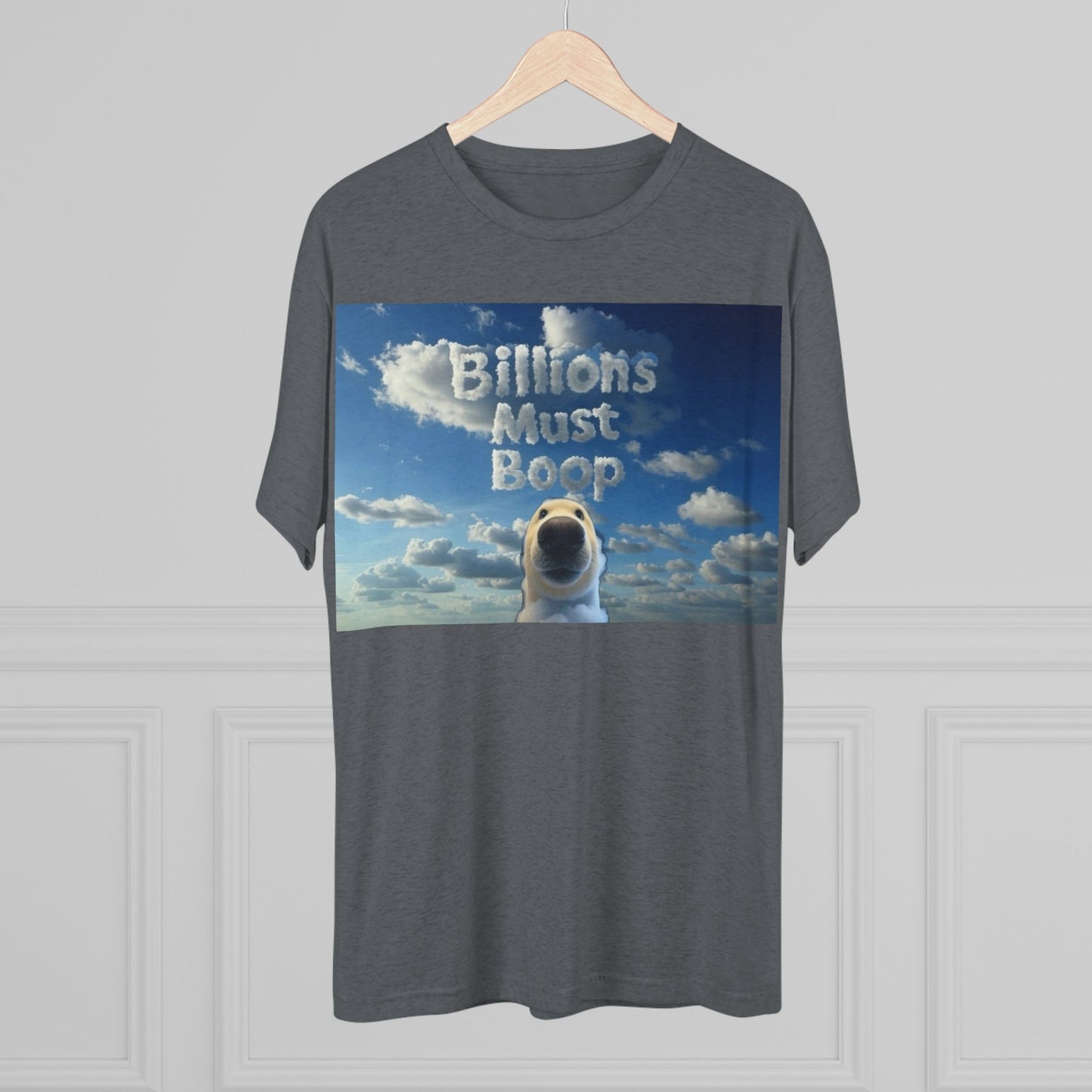 Boop Meme T‑Shirt — "Billions Must Boop"