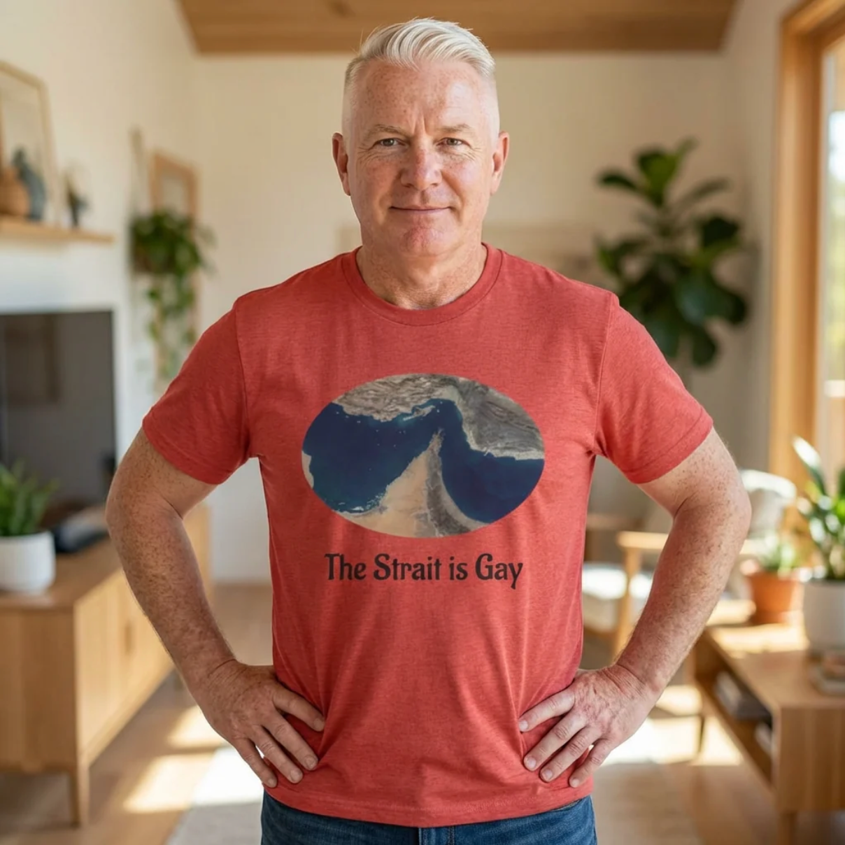 The Strait Is Gay T‑Shirt