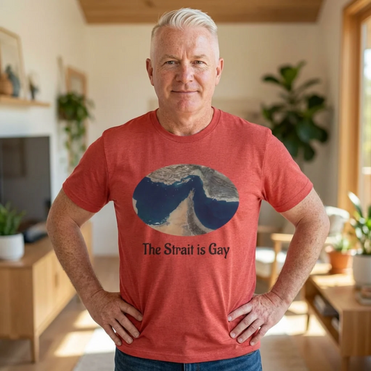 The Strait Is Gay T‑Shirt