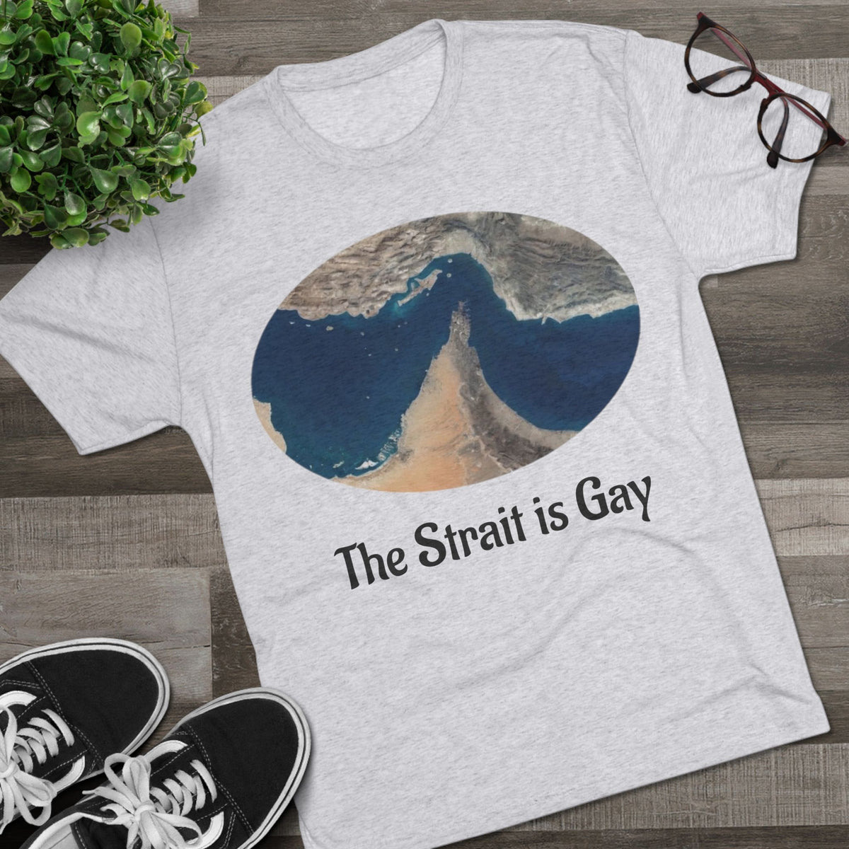 The Strait Is Gay T‑Shirt