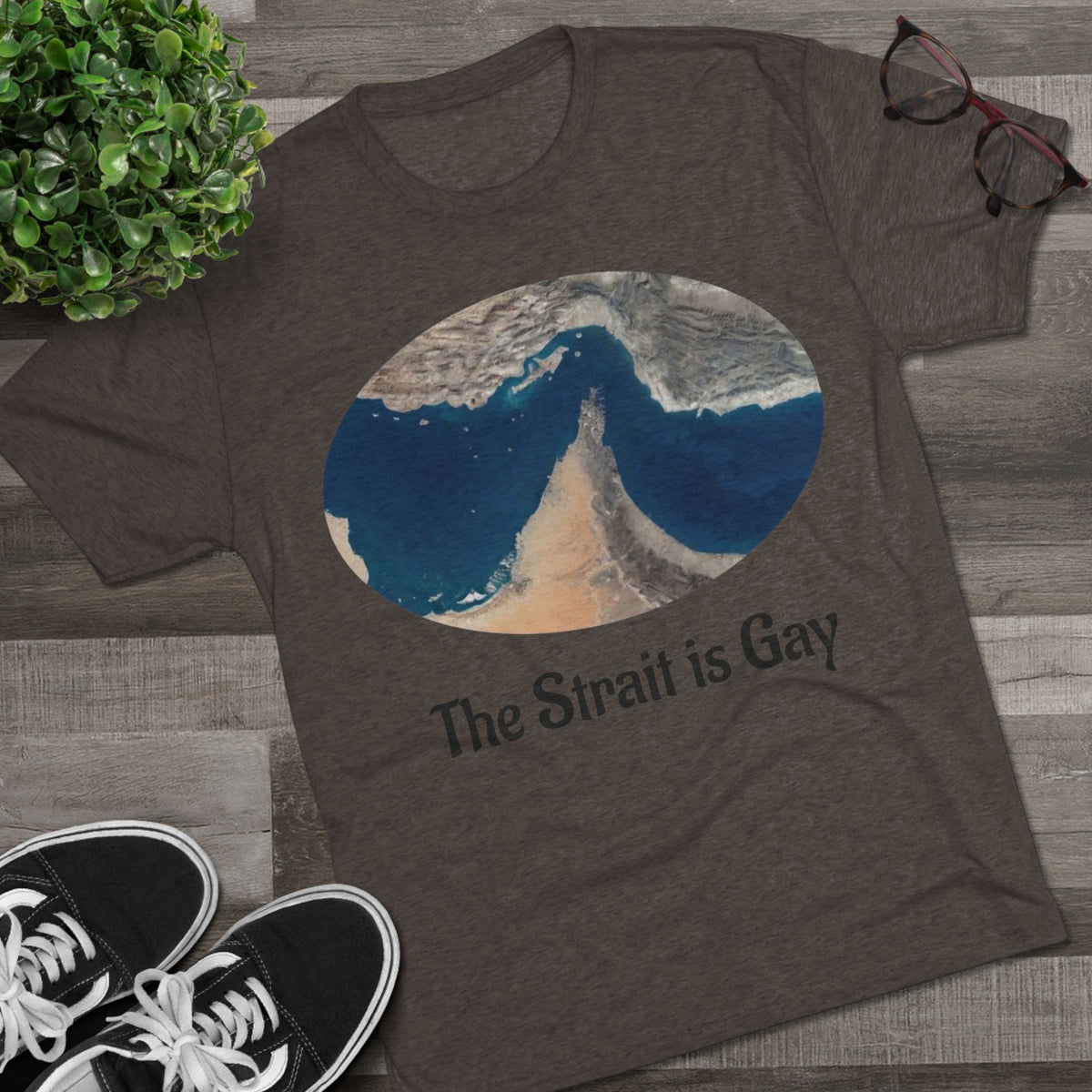 The Strait Is Gay T‑Shirt