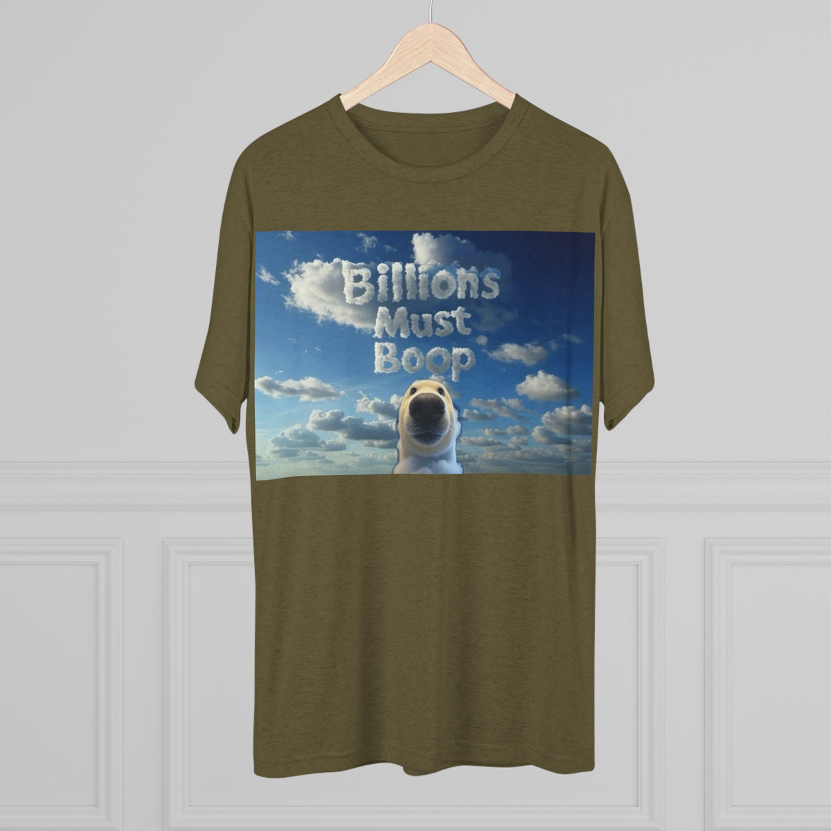 Boop Meme T‑Shirt — "Billions Must Boop"