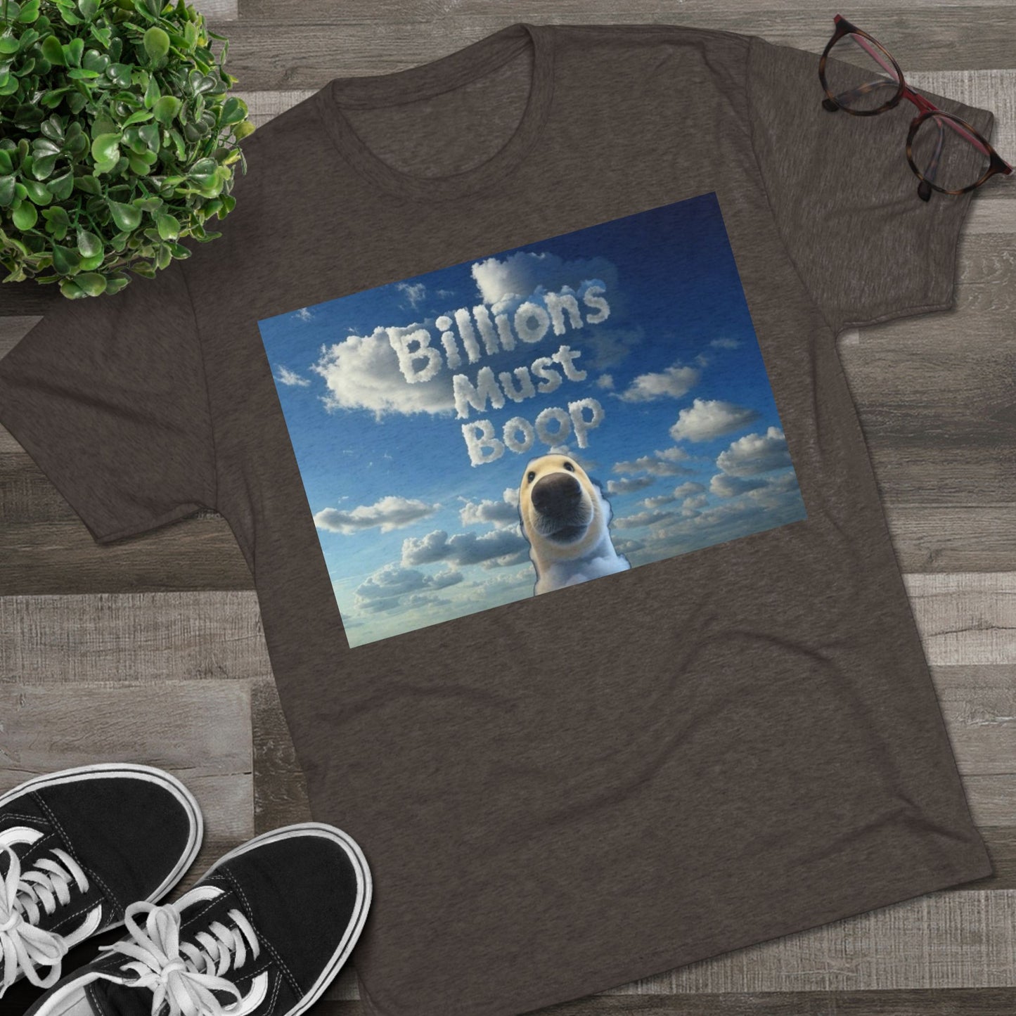 Boop Meme T‑Shirt — "Billions Must Boop"