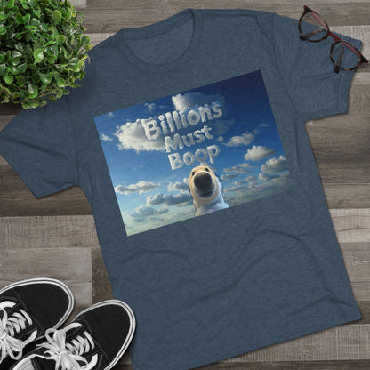 Boop Meme T‑Shirt — "Billions Must Boop"