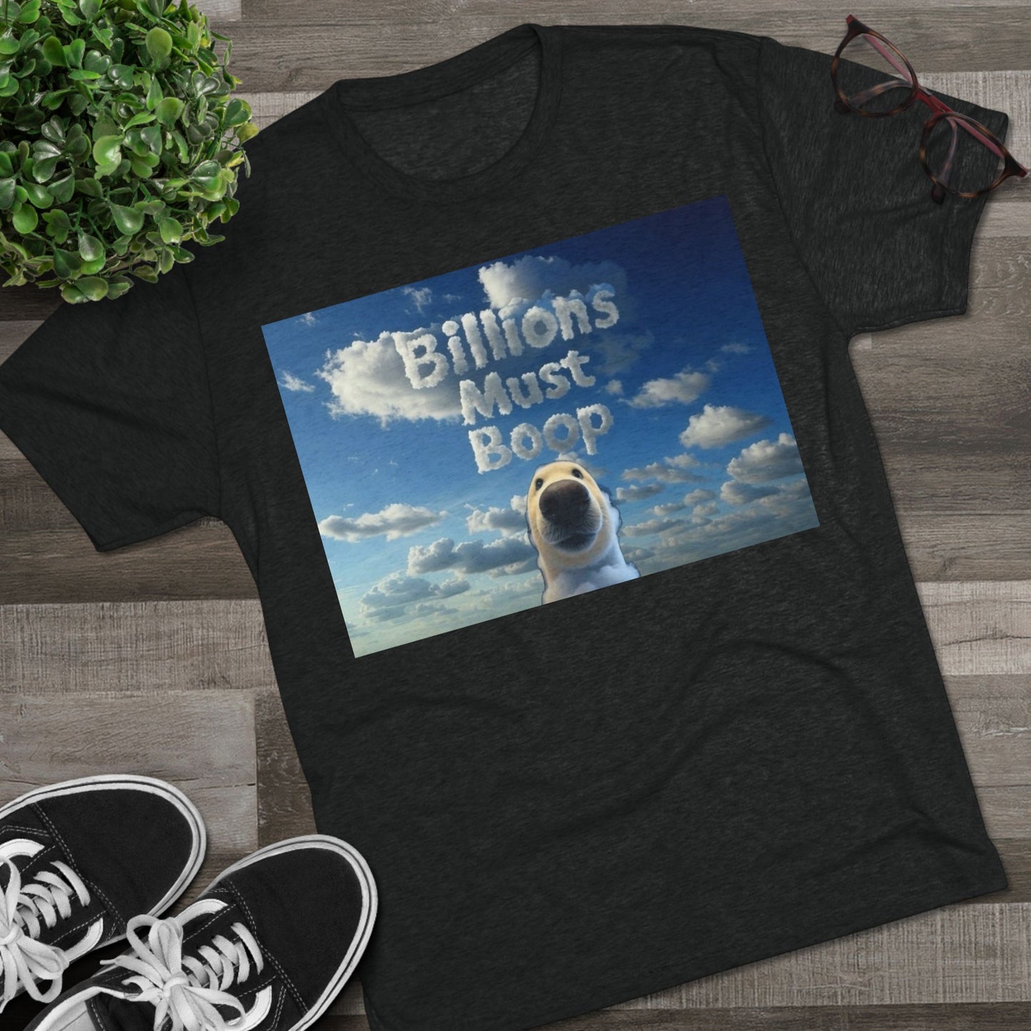 Boop Meme T‑Shirt — "Billions Must Boop"