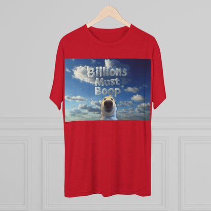 Boop Meme T‑Shirt — "Billions Must Boop"