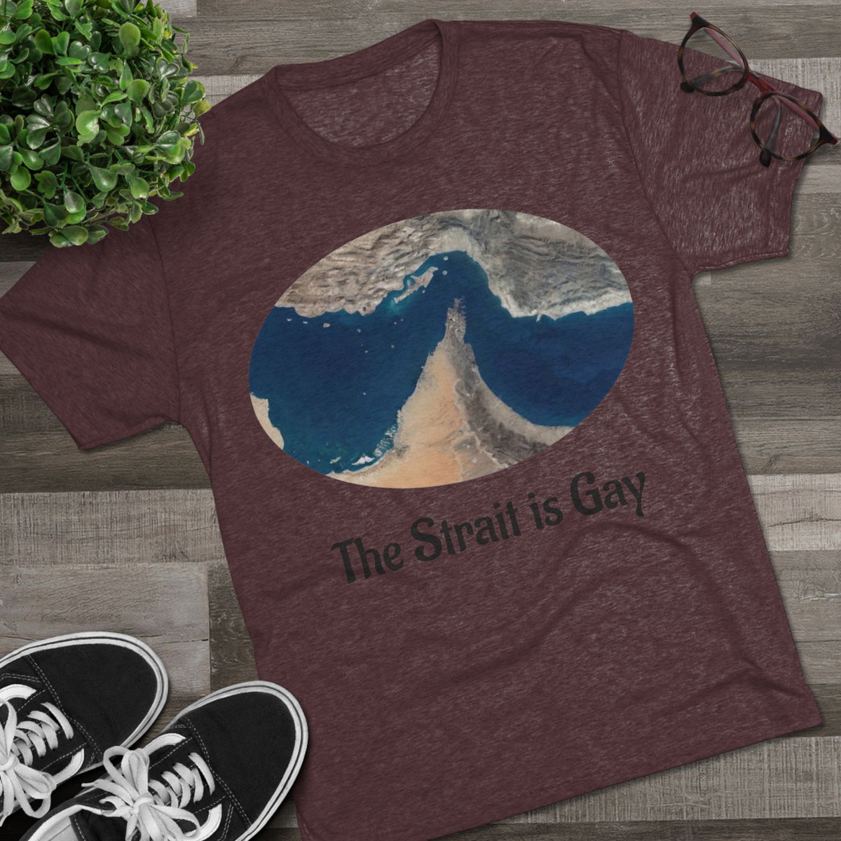 The Strait Is Gay T‑Shirt