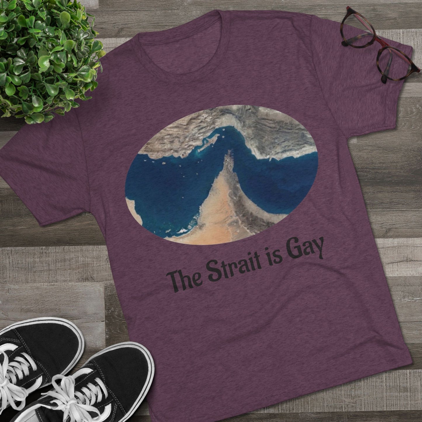 The Strait Is Gay T‑Shirt